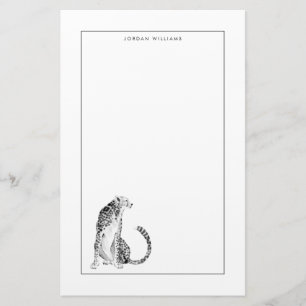 Chrome Cheetah Briefpapier