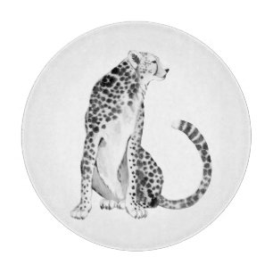 Chrome Cheetah Schneidebrett