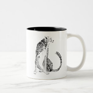 Chrome Cheetah Zweifarbige Tasse
