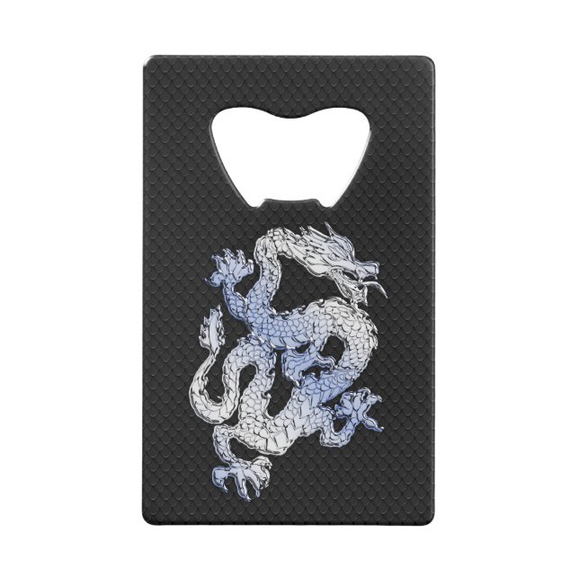 Chrome comme argent Dragon Black Snake style de pe (Devant)