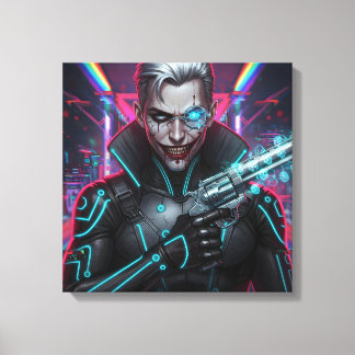 Chrome Harlequin toile Imprimer