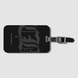 Chrome Hearts inspiriertes modernes minimalistisch Gepäckanhänger