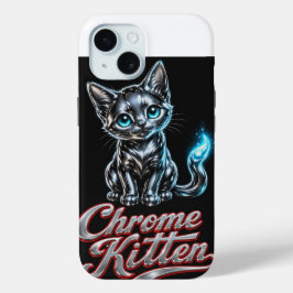 Chrome Kitten " Kapow" Iphone15 Hülle