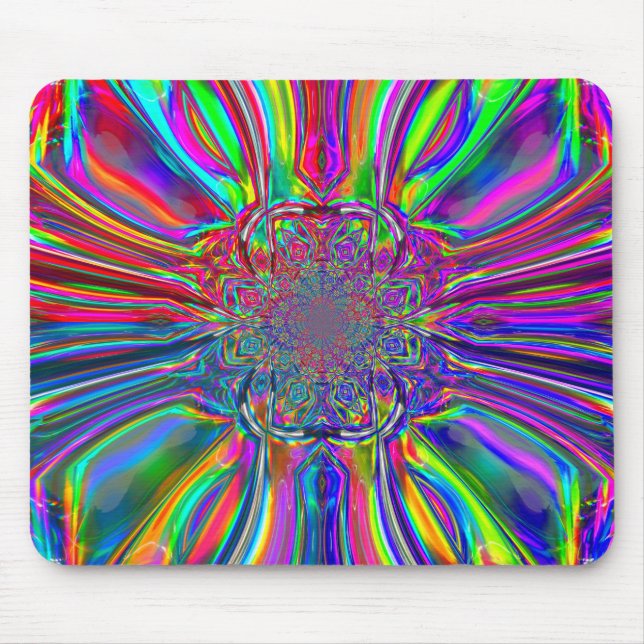 Chrome Laser Light Mousepad (Vorne)