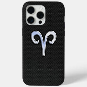 Chrome like Aries Zodiac Sign Case-Mate iPhone Hülle