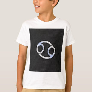 Chrome like Cancer Zodiac Sign auf Schlange Haut S T-Shirt