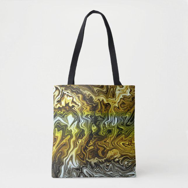 Chrome Liquid Metallic Gold Silver Cool Tasche (Vorderseite)