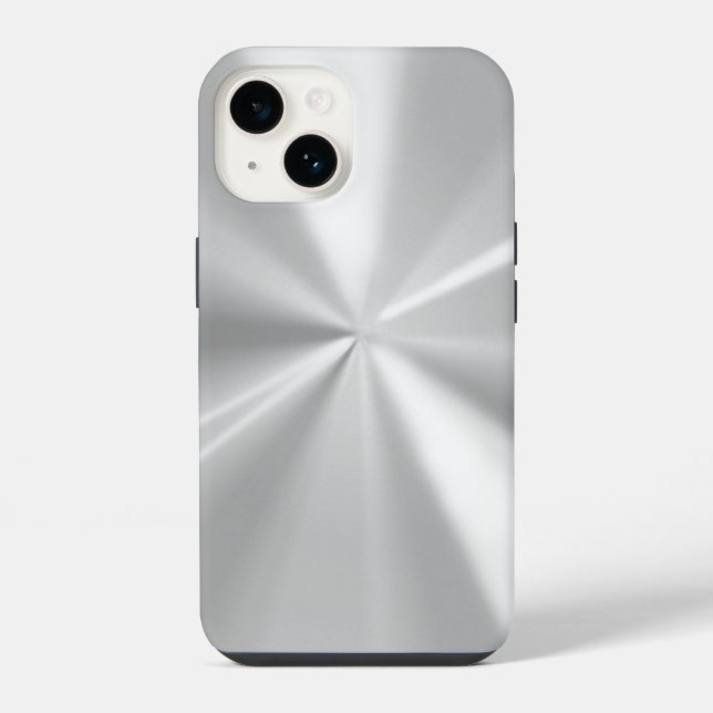 Chrome-Look iPhone 14 Hülle (Rückseite)