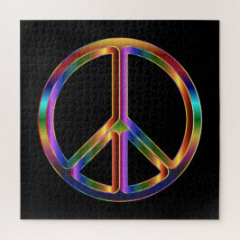 Chrome Peace Sign