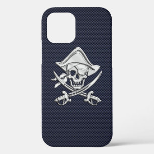 Chrome Pirate auf Carbon Fibre Print title_seo2
