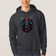 Chrome Shards Samurai-Warrior Maske Graphic