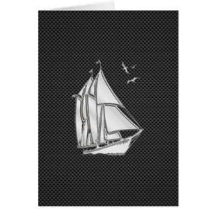 Chrome Silver comme voilier sur fibre de carbone