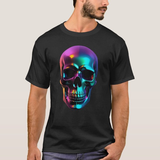 Chrome Skull T-Shirt (Vorderseite)