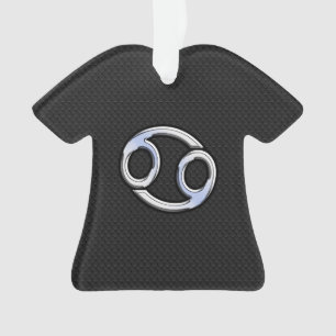 Chrome Style Cancer Symbole Zodiaque