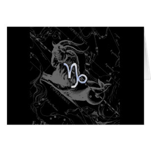 Chrome Style Capricorn Zodiac Connexion Hevelius