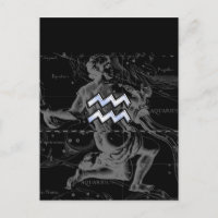 Chrome wie Aquarius-Zeichen auf Hevelius-Karte