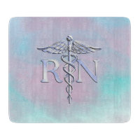 Chrome wie RN Caduceus Medical Mother Pearl