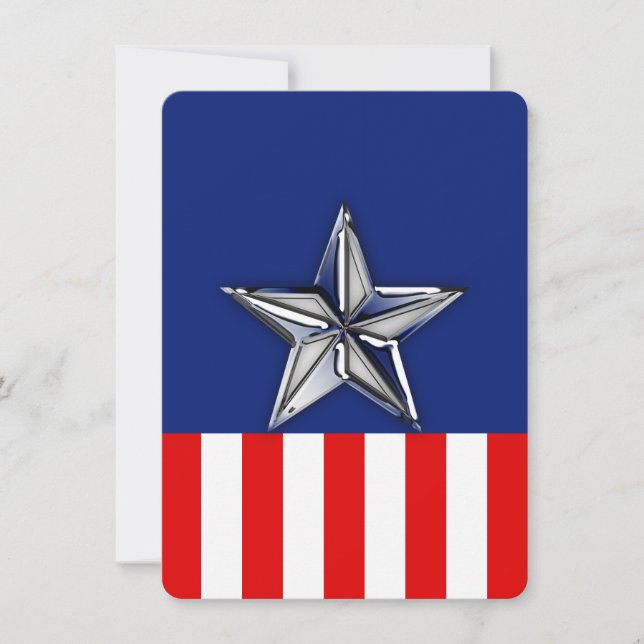 Chrome wie Silver Star Festive Patriotic Colors (Vorderseite)