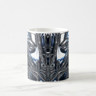 Chrome Wolf Mähne Wrap Kaffeetasse