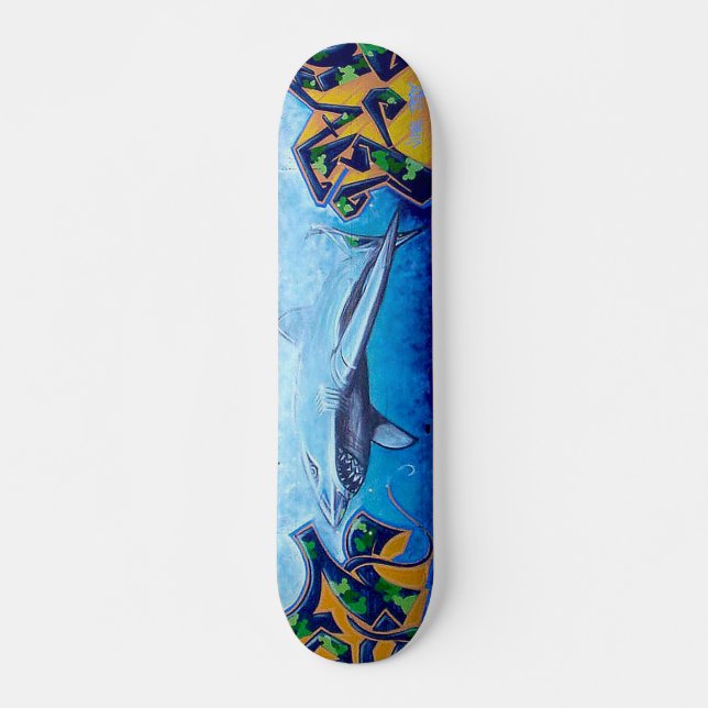 Chromie DA Haifisch Skateboard (Vorne)