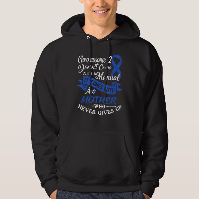 Chromosom 12 kommt mit einer Mutter, die nie gibt Hoodie (Vorderseite)