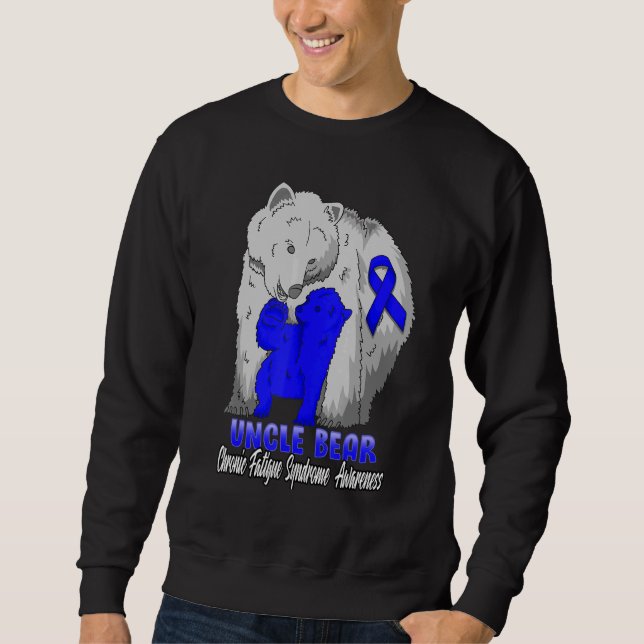 Chronic Fatigue Syndrome Child Awareness Sister Be Sweatshirt (Vorderseite)