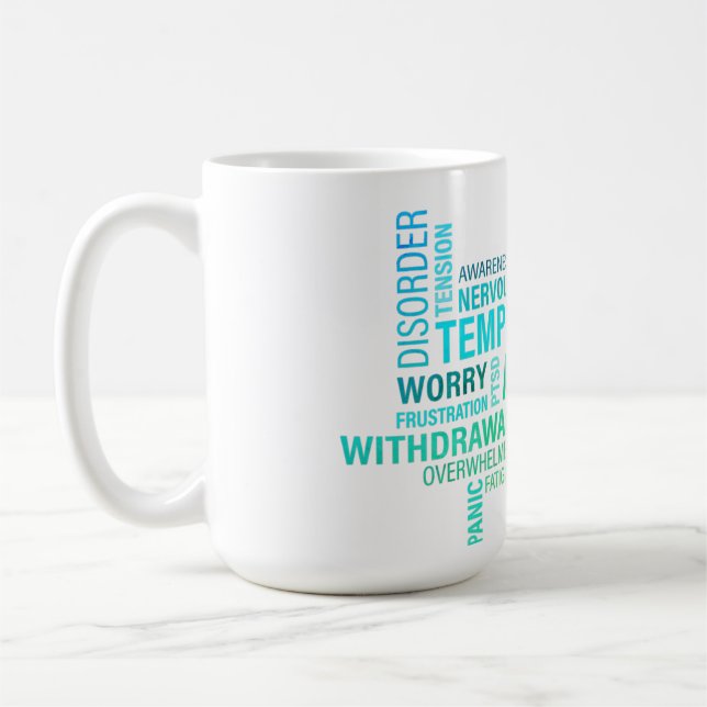 CHRONIC WORD CLOUD KAFFEETASSE (Links)