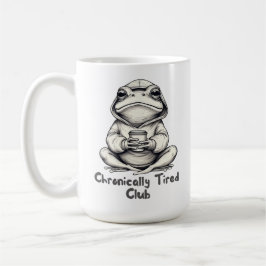 Chronically Tired Club Frog cups – Coffee Frog Kaffeetasse