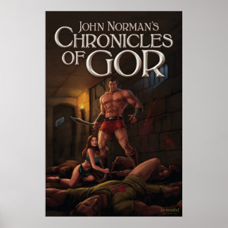 Chroniques de Gor Poster - Combattre l'esclave de 
