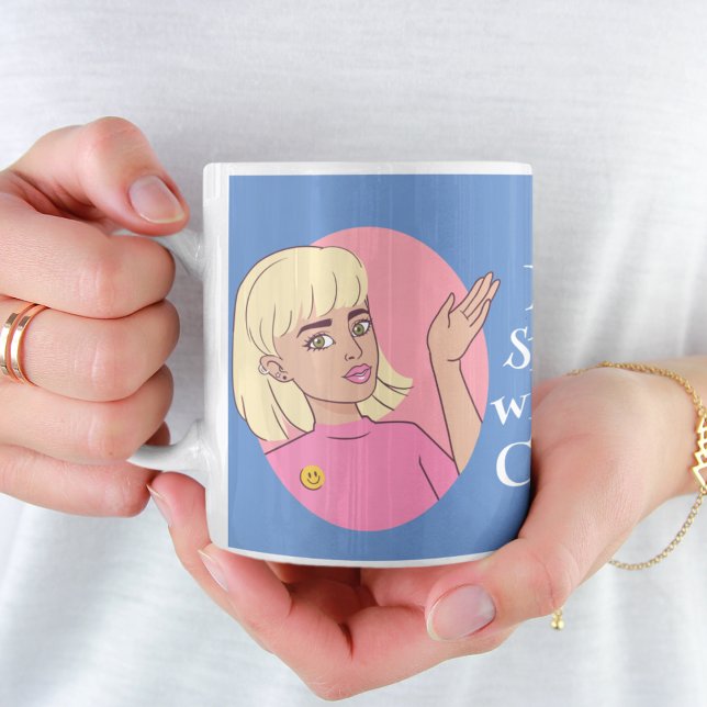 Chronische Erkrankungen und Yoga-versteckte Erkran Kaffeetasse (Front)