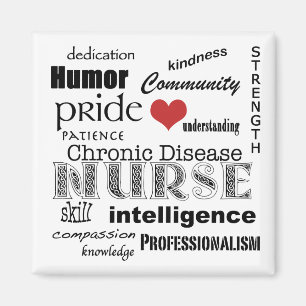 Chronische Krankheits-Krankenschwester Magnet