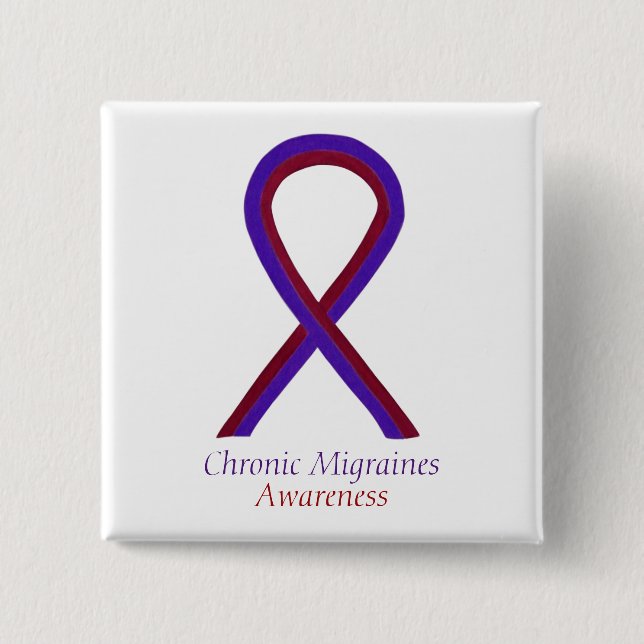 Chronische Migräne - Buttone mit den Multifunktion Button (Vorderseite)