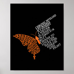 Chronische myeloische Leukämie Warrior Poster