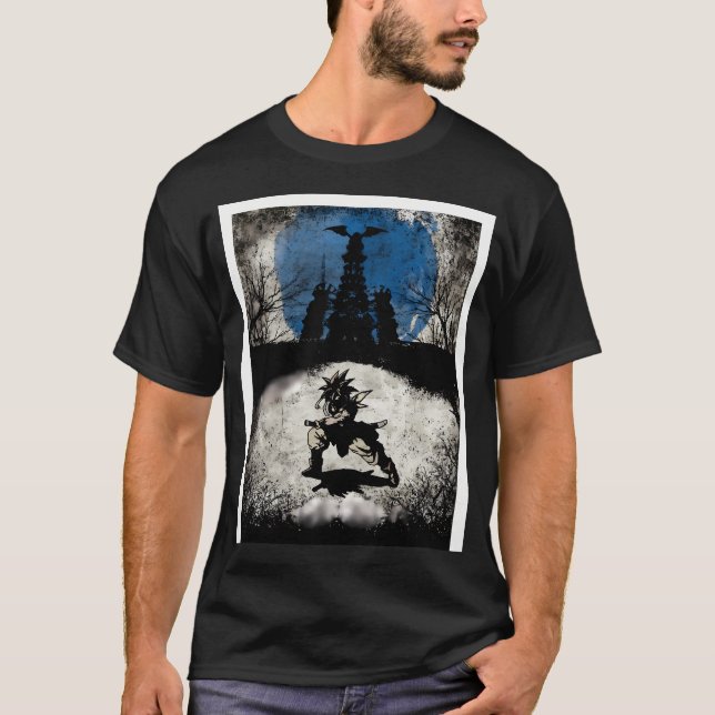 Chrono Trigger Art - Der stille Protagonist T-Shirt (Vorderseite)