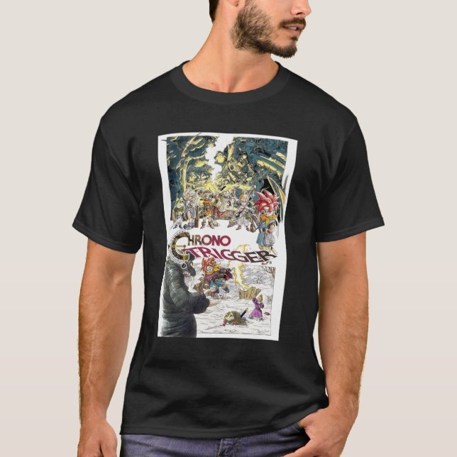 Chrono Trigger Montage Classic T-Shirt (Vorderseite)