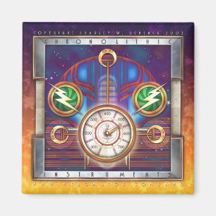 Chronolithic Instrument-quadratischer Magnet