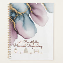 Chronologie aquarelle | Conception de mariage arti