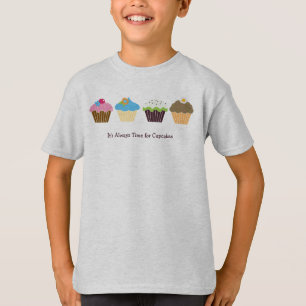 Chronométrez pour le T-shirt de petits gâteaux