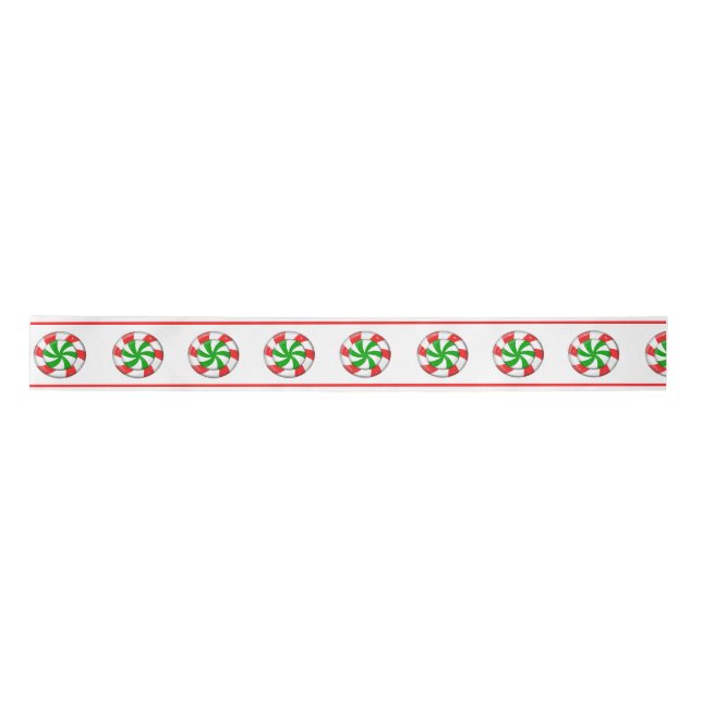 Chrstmas Candy Satinband (Vorderseite)