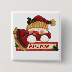 Chrtimstas Strumpf-Aufkleberknopf Button