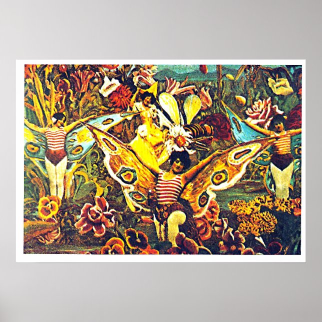 Chrysalis et papillon - Poster (Devant)