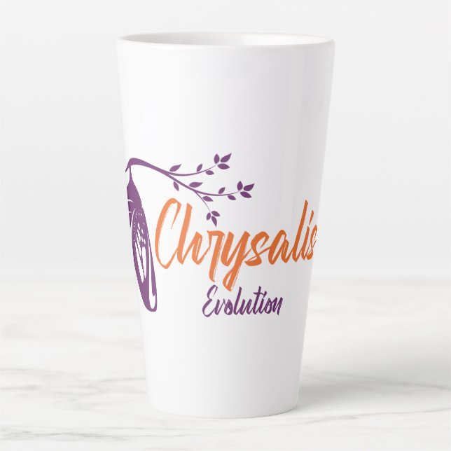 Chrysalis-Evolution Milchtasse (Vorderseite)