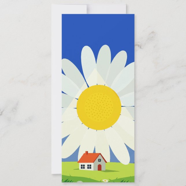 Chrysantheme Einladung (Vorderseite)