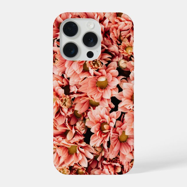 Chrysantheme iPhone 15 Pro Hülle (Rückseite)