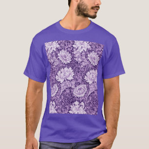Chrysantheme Purpur, William Morris T-Shirt