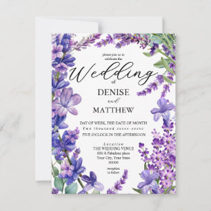 Chrysanthème romantique sur invitation blanc brill