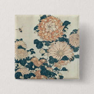 Chrysanthemen Button