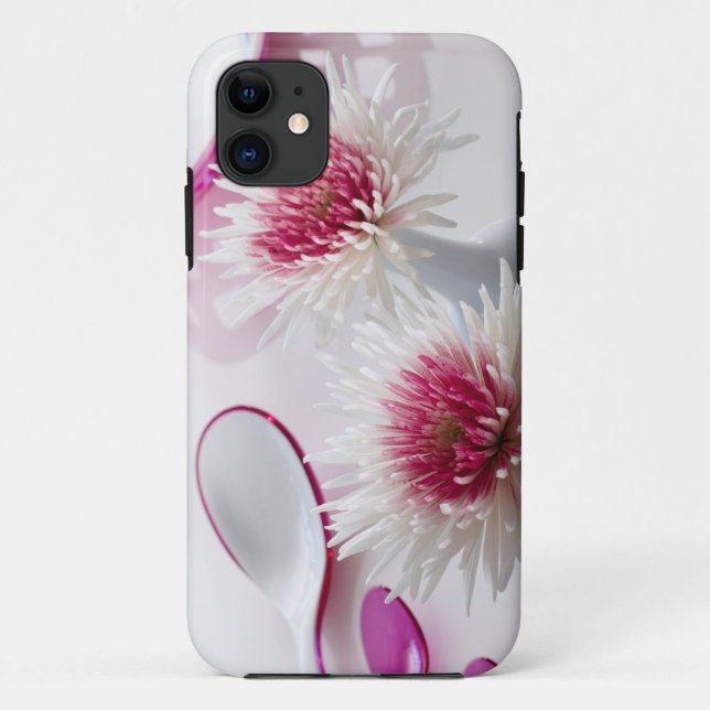 Chrysanthemen Case-Mate iPhone Hülle (Rückseite)