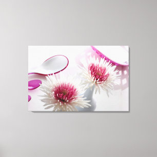 Chrysanthemen Leinwanddruck