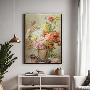 Chrysanthemen Poster